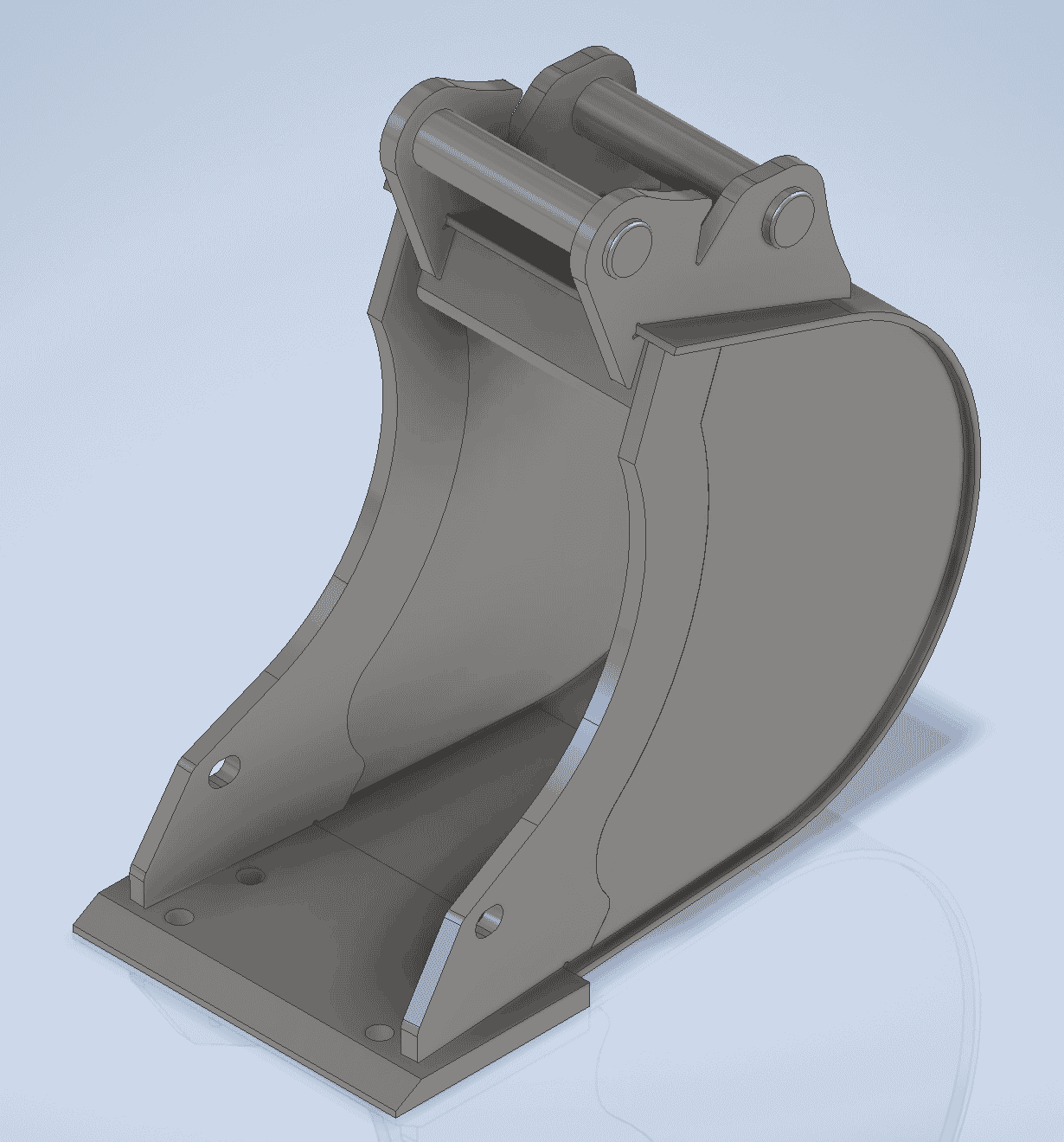 Łyżka kopiąca 25cm (3-5t)